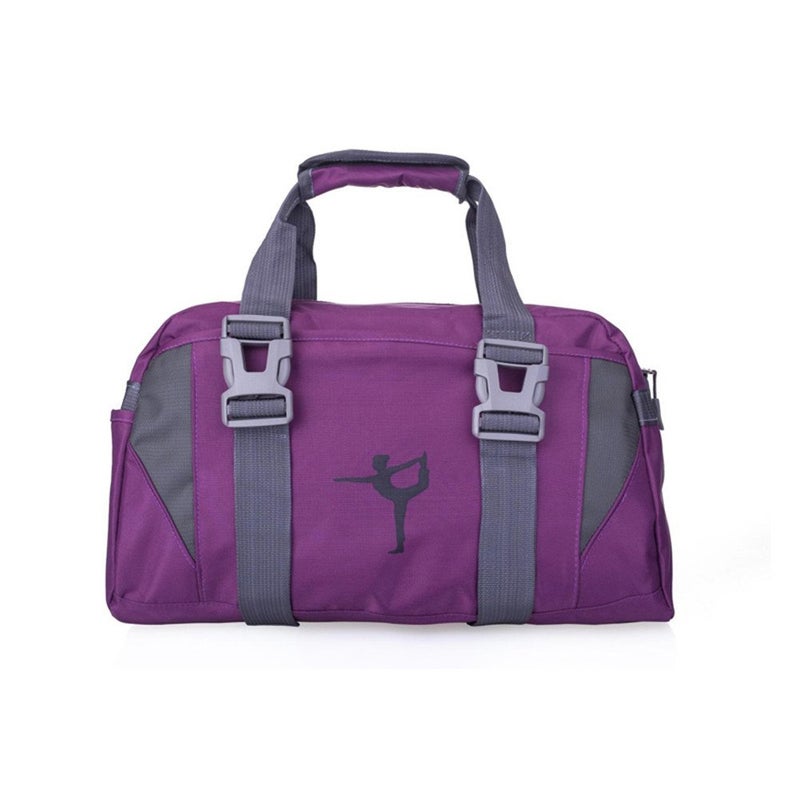 WVMKOR Small/Large Dance Duffle Bag For Girls Sport Gym Bags For Women Yoga Bag (Purple, Small) - Image 3